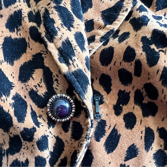 VINTAGE - 1990s Peter Nygard Animal Print Blazer - Size 22 - Picture 10 of 10